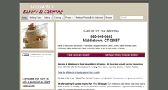 Desktop Screenshot of mazzottas.com